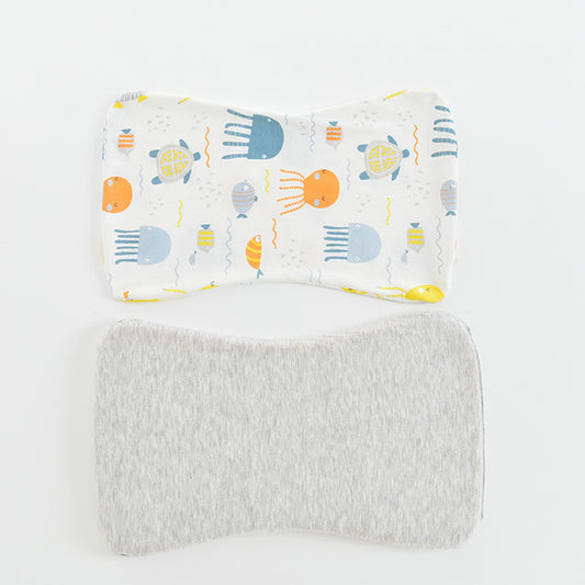 Wholesale EXW Prices Kids Memory Foam Pillow Cervical Support Cotton Cover Ergonomic Baby Toddler Children Pillow Supplier