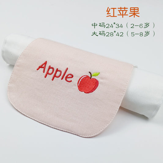 Wholesale EXW Prices Baby Sweat Pad Cotton Gauze Back Towel 4 Layer 6 Layer Absorbent Infant Sweat Absorber for Kids Supplier