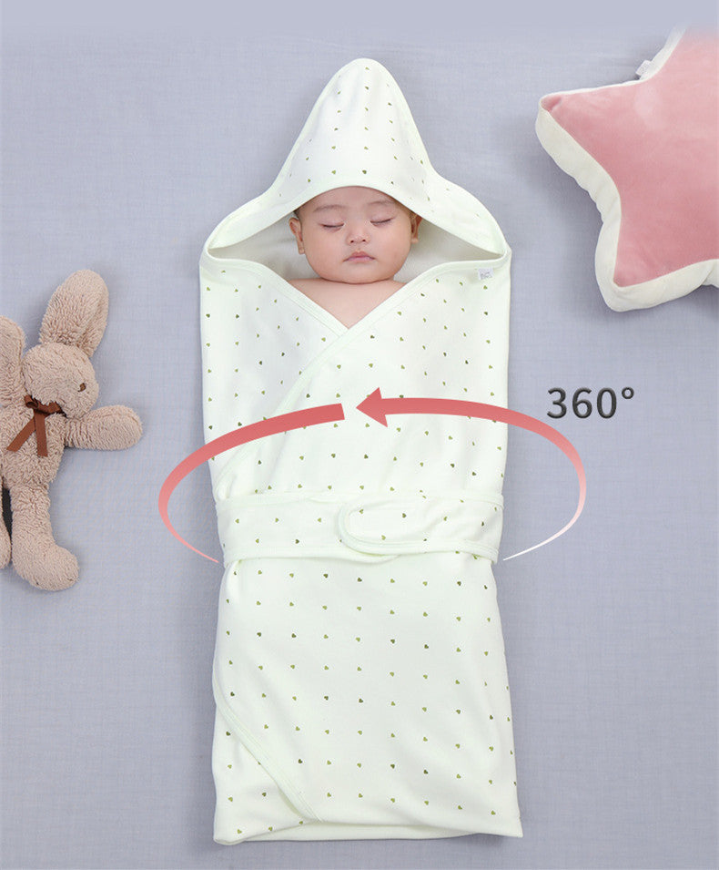 Wholesale EXW Prices Baby Hooded Towel Cotton Infant Bath Towel Wrap Newborn Swaddle Blanket Summer Baby Bathrobe Supplier
