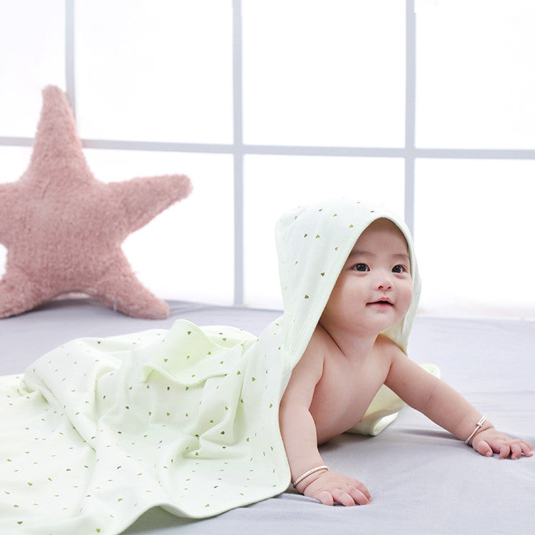 Wholesale EXW Prices Baby Hooded Towel Cotton Infant Bath Towel Wrap Newborn Swaddle Blanket Summer Baby Bathrobe Supplier