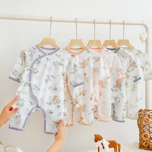 bebeloom.store baby-kimono-side-tie-romper-newborn-cotton-oem-exw